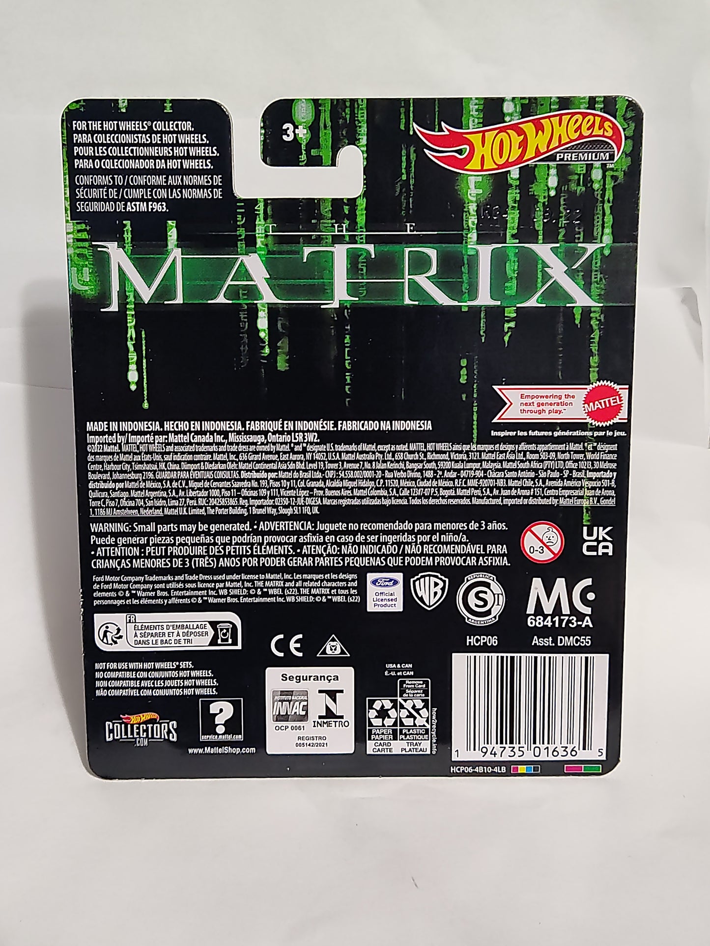 Hot Wheels HCP06 Car Culture Series The MATRIX '64 Lincoln Continental (Box 10)