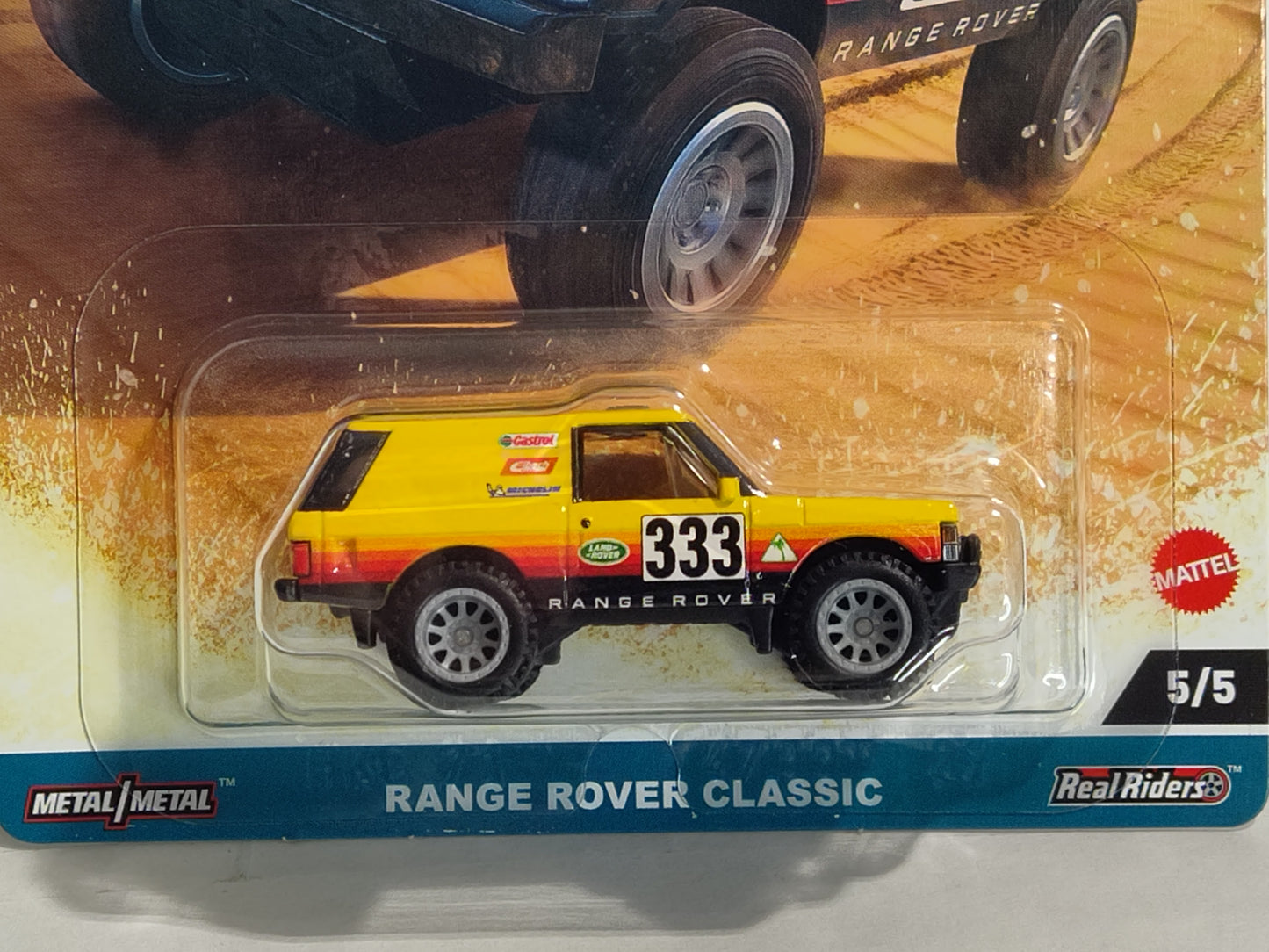 Hot Wheels HKC71 Off Road Series #5 Range Rover Classic (Box 93)