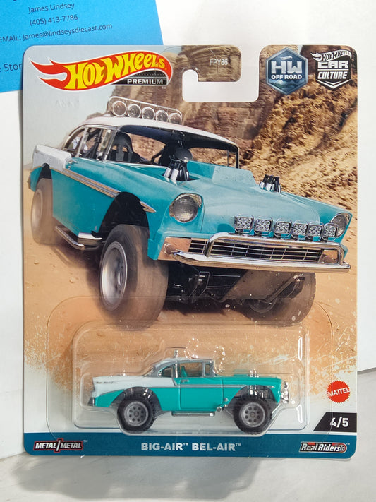 Hot Wheels HKC74 Off Road Series #4 Big Air Bel Air (Box 93)