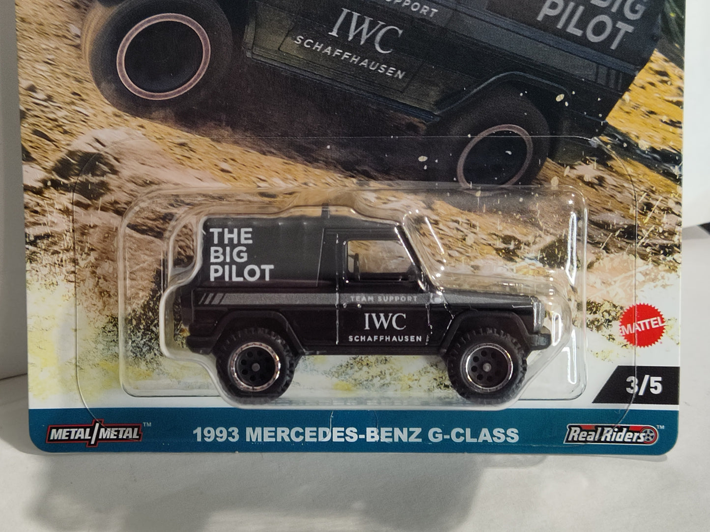 Hot Wheels HKC72 Off-Road Series #3 1993 Mercedes Benz G-Class (Box 93)