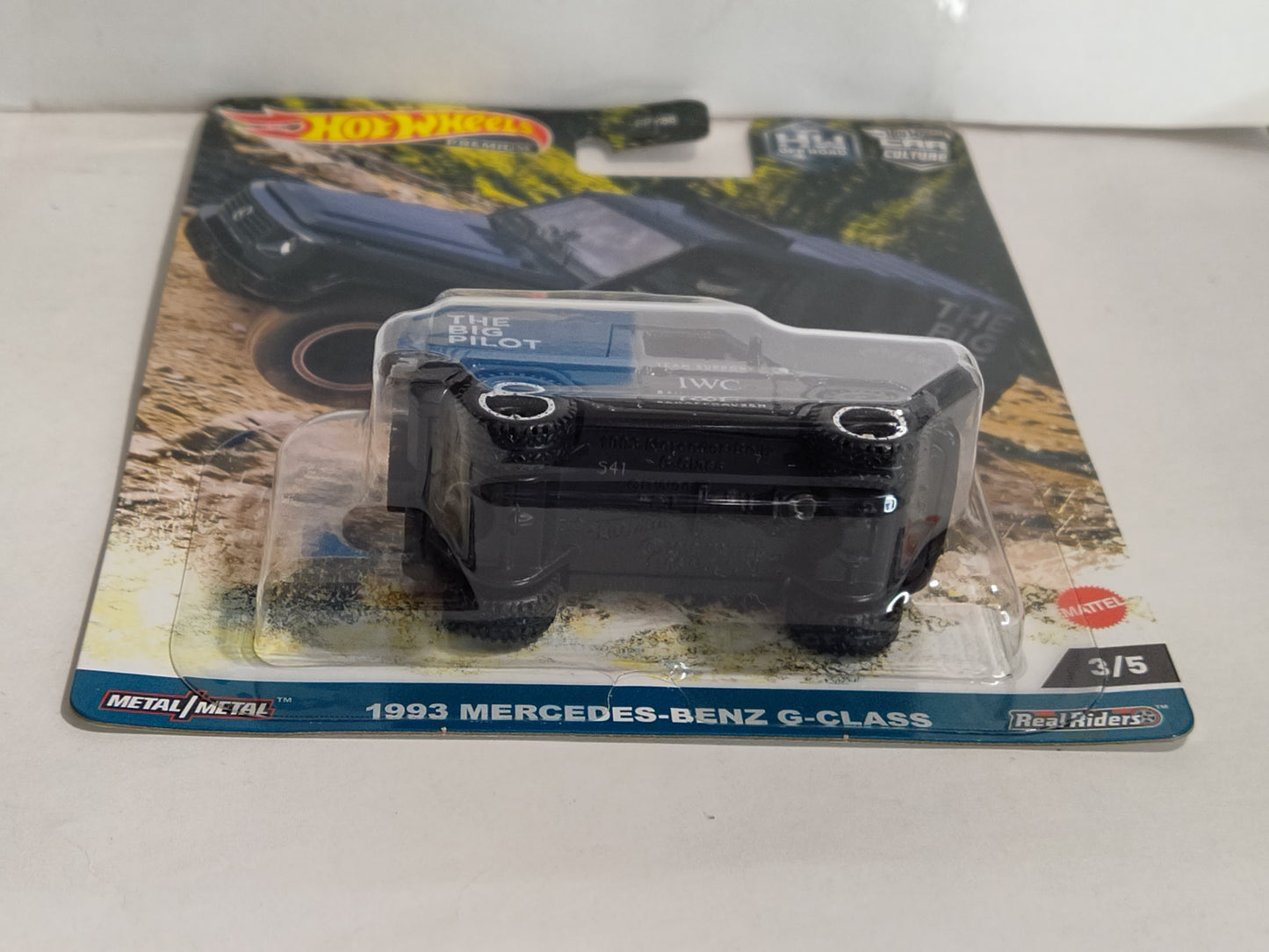 Hot Wheels HKC72 Off-Road Series #3 1993 Mercedes Benz G-Class (Box 93)