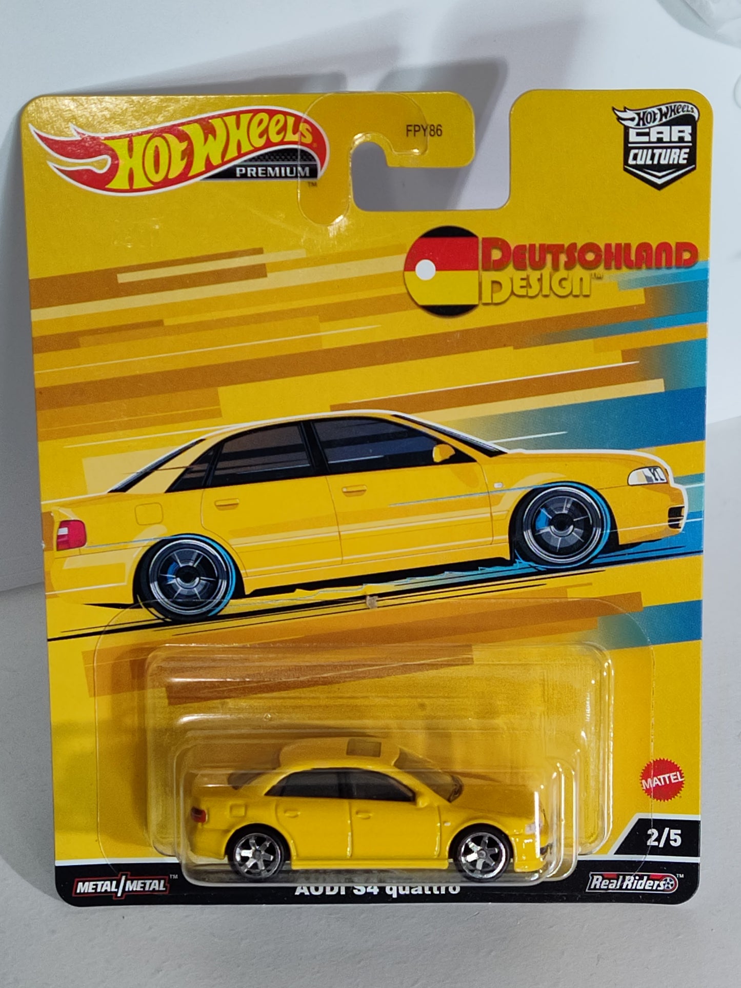 Hot Wheels HCJ95 Deutschland Design Series 2 Audi S4 Quattro (Box 9)