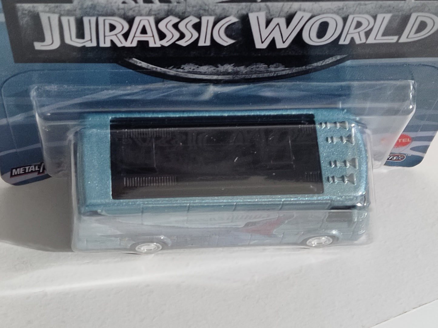 Hot Wheels HCN91 Jurassic World Series #5 HW Tour Bus BLISTER CRACKED LH SIDE (Box 78/79)