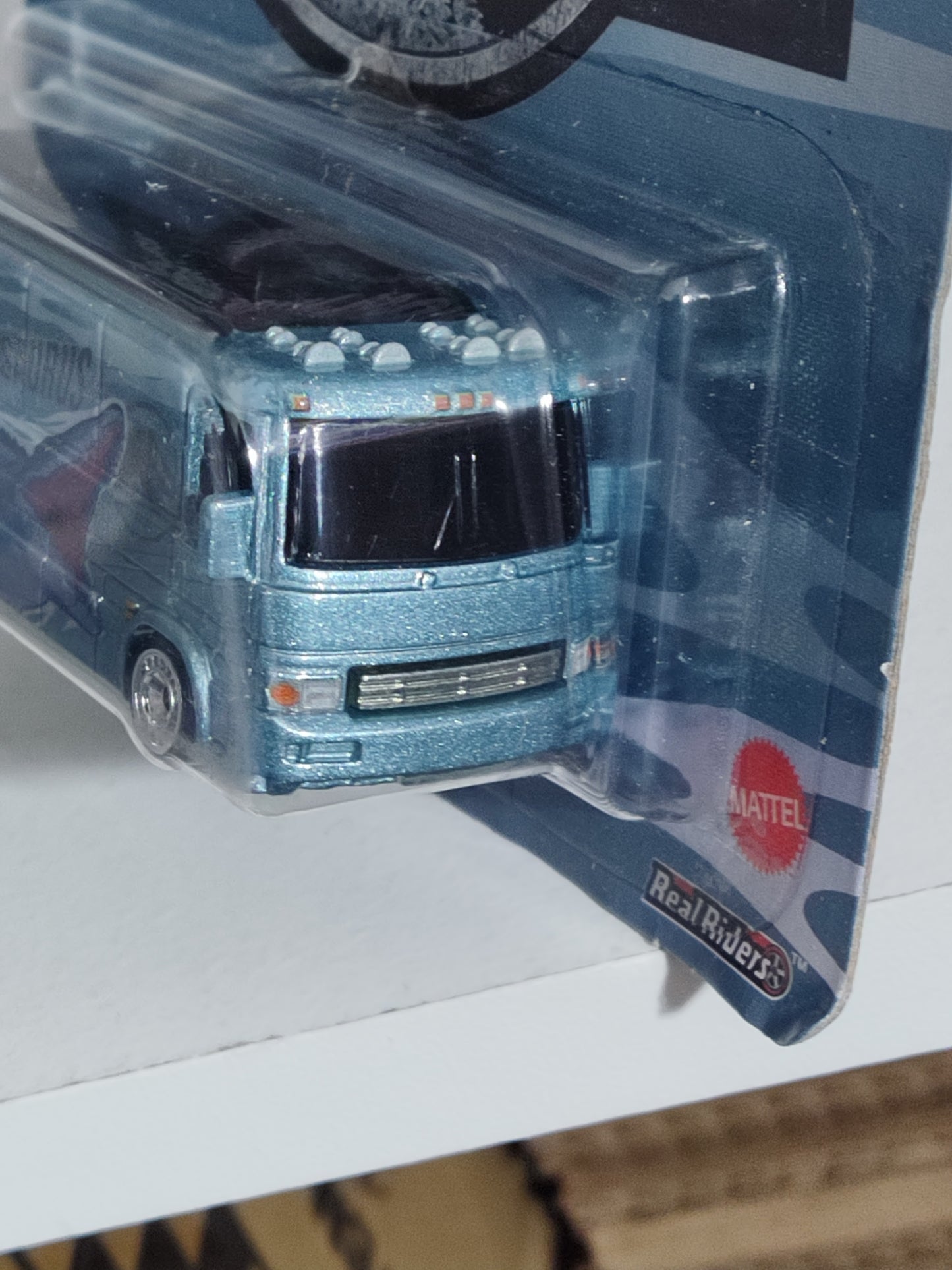 Hot Wheels HCN91 Jurassic World Series #5 HW Tour Bus BLISTER CRACKED LH SIDE (Box 78/79)