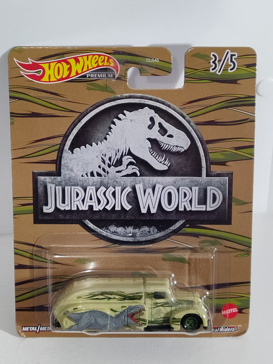 Hot Wheels HCN99 Jurassic World Series #3 '38 Dodge Airflow (Box 60)