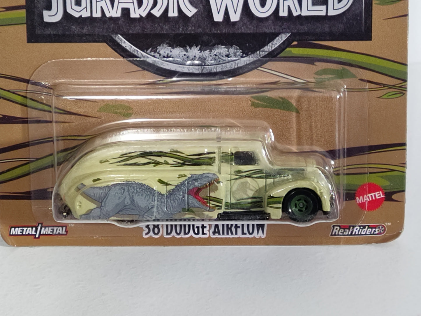 Hot Wheels HCN99 Jurassic World Series #3 '38 Dodge Airflow (Box 60)